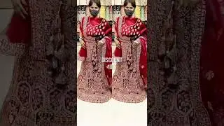 Best Bridal Lehenga Discount upto 10%#shorts#viral