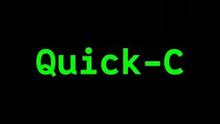 Quick-C - Compilación de C simplificada