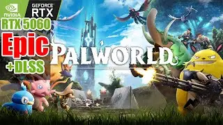 Palworld FPS TEST on Epic Settings With (RTX 5060 8GB) And Ryzen 5 5600g😱😨