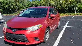 How to unlock Toyota corolla!