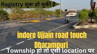 Plot for sale indore ujjain road | highway touch | Highway Bliss City 9755234794