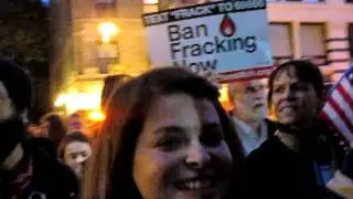 Occupy Wall Street joins Fractivists at Pipeline Hearing