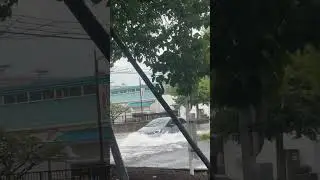 After some heavy downpour!