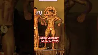 55kg Category Mr.India 2025 #shorts ##motivation #ifbbprobodybuilding #ibbf #bgm