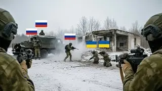 Российские бойцы зашли с фланга &mdash; окружённый солдат оказался полностью блокирован