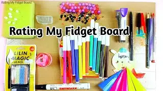 ASMR Fidget Board - Soothing Sounds for Relaxation and FocusASMR Fidget Board - Soothing Sounds