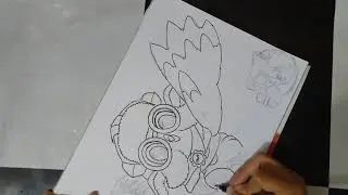 Menggambar Hero Diggie | Mobile Legends Bang - bang