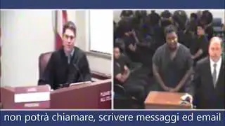 Sorride alla decisione del giudice e finisce molto male