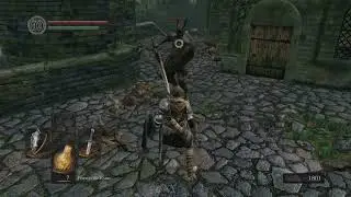 DARK SOULS REMASTERED - Caballero Negro, Burgo de los no Muertos