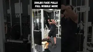 200lbs face pulls #bench #accessories #lifting #strength #power #gains #muscle #trending