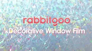 Rabbitgoo Home Windowfilm - Add Decoration to the Window, Bring Protection to Our Life. ✨💖