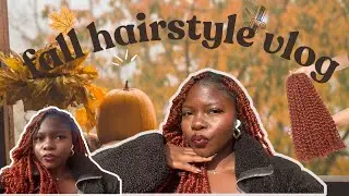 Quick & Easy Passion Twists for Fall 🍂 | Affordable Protective Style Vlog