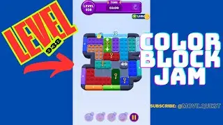 Color Block Jam Level 938 Walkthrough / Solution