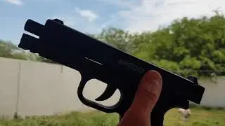 Disparos con Glock 17 de gas Co2!!!