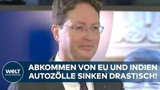 DEUTSCHLAND: Z&ouml;lle auf Autos sinken drastisch! Handelsabkommen zwischen EU und Indien steht