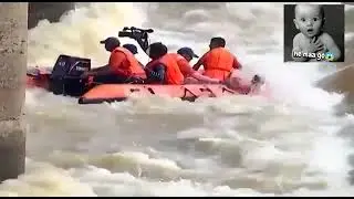 Odisha Rescue Boat Capsizes in rescue attempt of elephant in Mahanadi.#Boatcapsize #Rescueoftusk