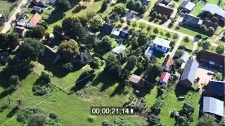 Ortsansicht und Dorfkern von Nausdorf in Brandenburg