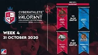 ESC UTM vs UNDERDOGS - Cyberathlete Valorant Collegiate Invitational - Week 4