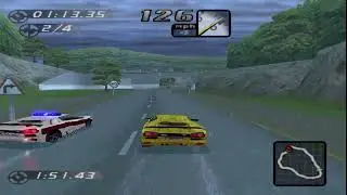 Let's Play Need For Speed High Stakes (PS1 Revisited) - Celtic Ruins - Hot Pursuit - Diablo SV