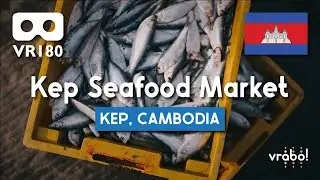 [VR180/5K] Kep Seafood Market (Kep City, Kep Province, Cambodia)