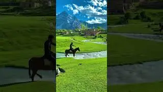 Harmosh valley #travel #turkeypakistan #youtubeshorts #nature #discoverpakistan #mountain #fyp