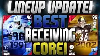 IRVIN AND WARD! | BEST RECEIVING CORE! | MUT 16 LINEUP UPDATE