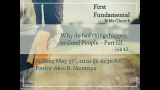 Special FFBC LiveStream Sunday - May 31, 2020