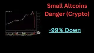 Crypto Small cap alt coins and their dangers! Watch out before trading them!