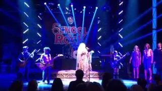 Evie Dolan plays with Stevie Nicks and School of Rock the Musical Band