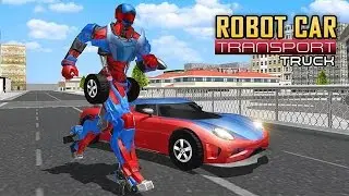Robot Car Transport Truck Sim - Android Gameplay Full HD (By The Game Storm Studios)