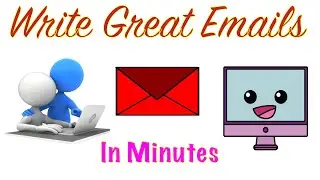 How to Write Professional Emails Quickly | Tutorial