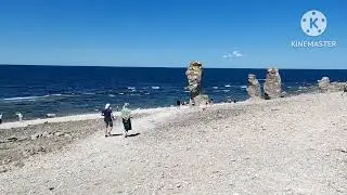 Langhammars, the most amazing Sea Stacks on F&aring;r&ouml; Island #gotland #Sweden #travel #july 2024