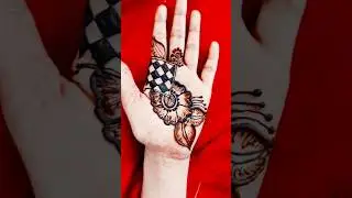 Easy Trick ! Unique Flower Henna For Beginners 🌼 🌸 Flower Mehndi For Hands ✋️ Flower Mehandi Design