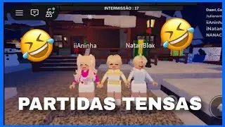 PARTIDAS TENSAS EM TRIO!!❤️🤣