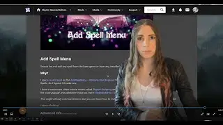 Демонстрация меню &laquo;Добавить заклинание&raquo; (вдохновлено AddItemMenu от towawot)