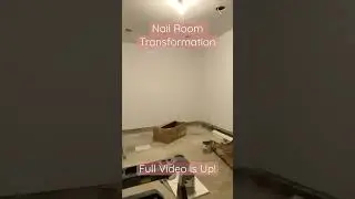 Transforming My Garage Into A Nail Studio