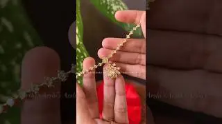 AD sparkling Diamond look A like necklace -2916 #diamondjewellery #diamond #chettinadwork #diamonds