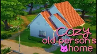 Cozy Old Person's Home (Ft. Cat Bedroom~) | Speed Build | The Sims 4