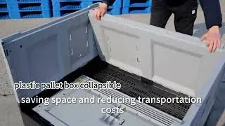 hdpe Collapsible Plastic Pallet Box