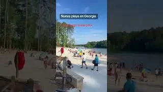 Nueva playa en Georgia: Fort Yargo state park #parati #playaengeorgia #fortyargo #shortvideo #beach