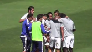 Raja vs Mat  5 - 0 du 18-05-2014, لحظة دخول لاعبي الرجاء
