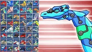Dino Robot Deep Plesio: Assembly + Battlefield | Eftsei Gaming