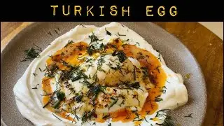 Çılbır Turkish Eggs with Labneh simply delicious healthy breakfast idea