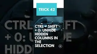 MS Excel Trick 42 | #excel #exceltricks #exceltips #exceltutorial #excelformula #exceltipsandtricks
