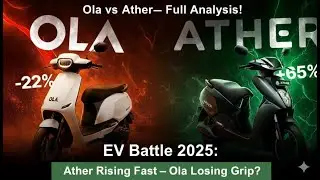 Ola Electric and Ather Energy shares latest news | Today's news | Analysis | Future of EVs in India