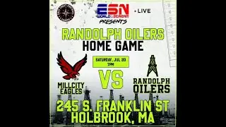 ESN Worldstream presents: Randolph Oilers vs Mill City Eagles