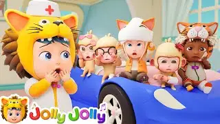 Learn Safety Rules | Five Little Monkeys Jumping On The Bed + More | Jolly Jolly - Learn and Play