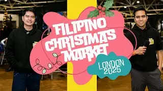 Filipino Christmas Market in London | The Nurse Nurse Show x Jhermination x Filipino Thrive