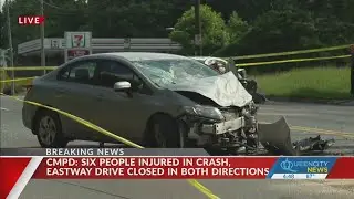 6 injured in &lsquo;serious&rsquo; Eastway Dr. crash: Police