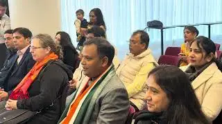 Observance of Mahatma Gandhi's Martyr's Day in Tallinn, Estonia